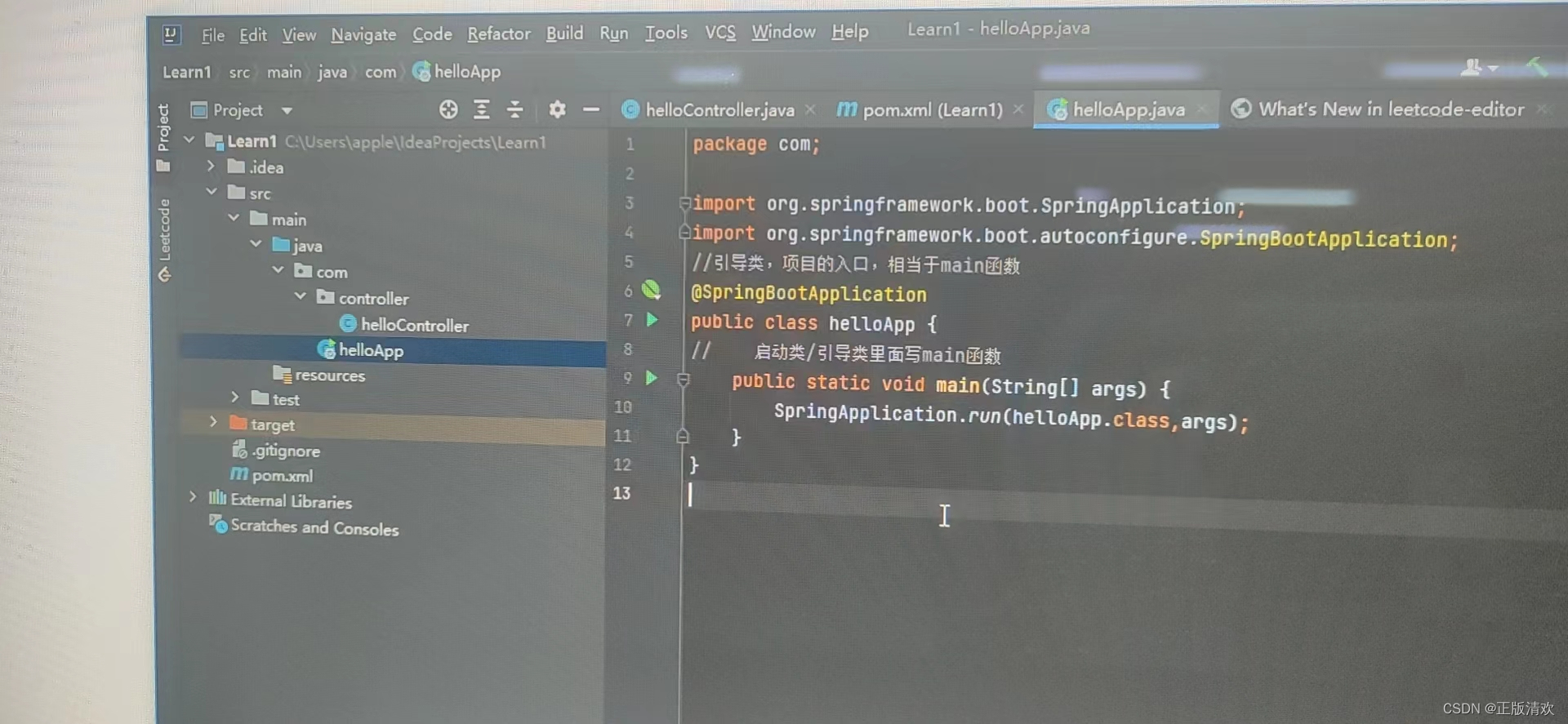 Springboot csdn 