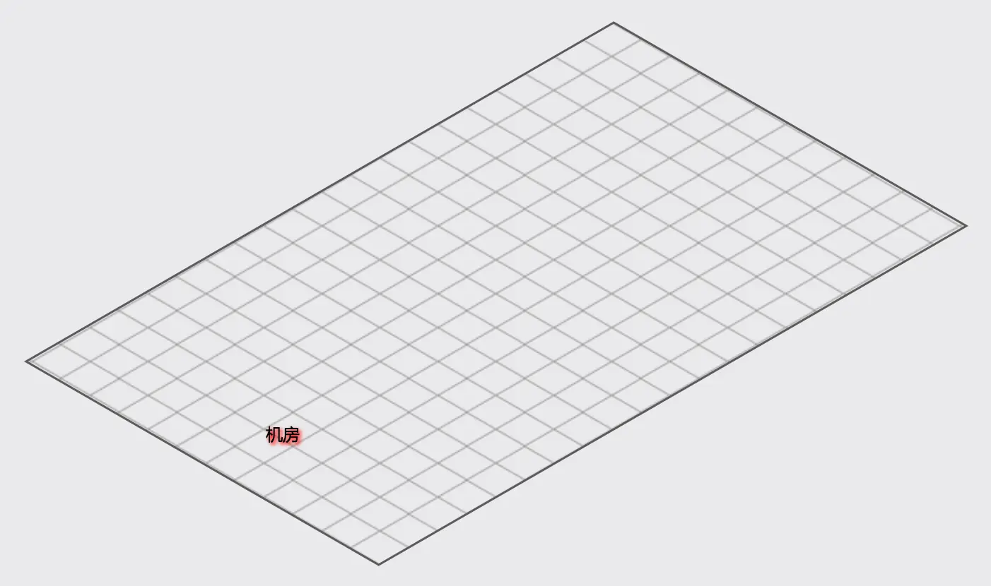 伪3D机房地板