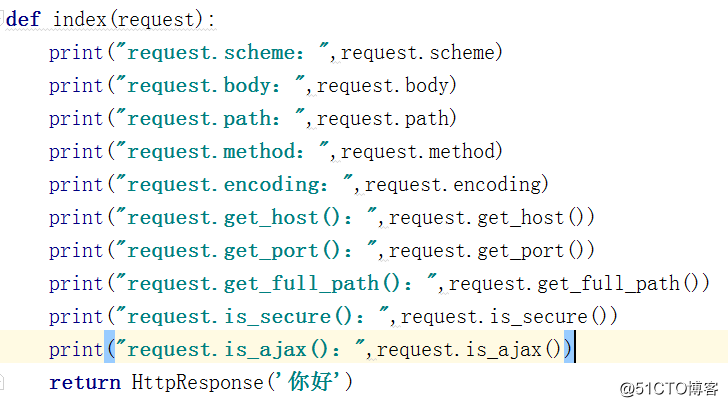 <一>  request方法