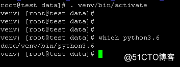 基于沙盒环境，安装python3.6