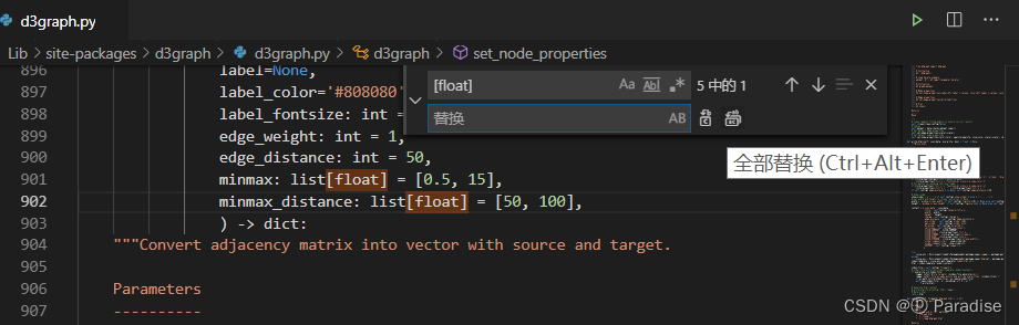 安装使用 d3graph 时出现 TypeError 的解决方法_d3blocks 安装-CSDN博客