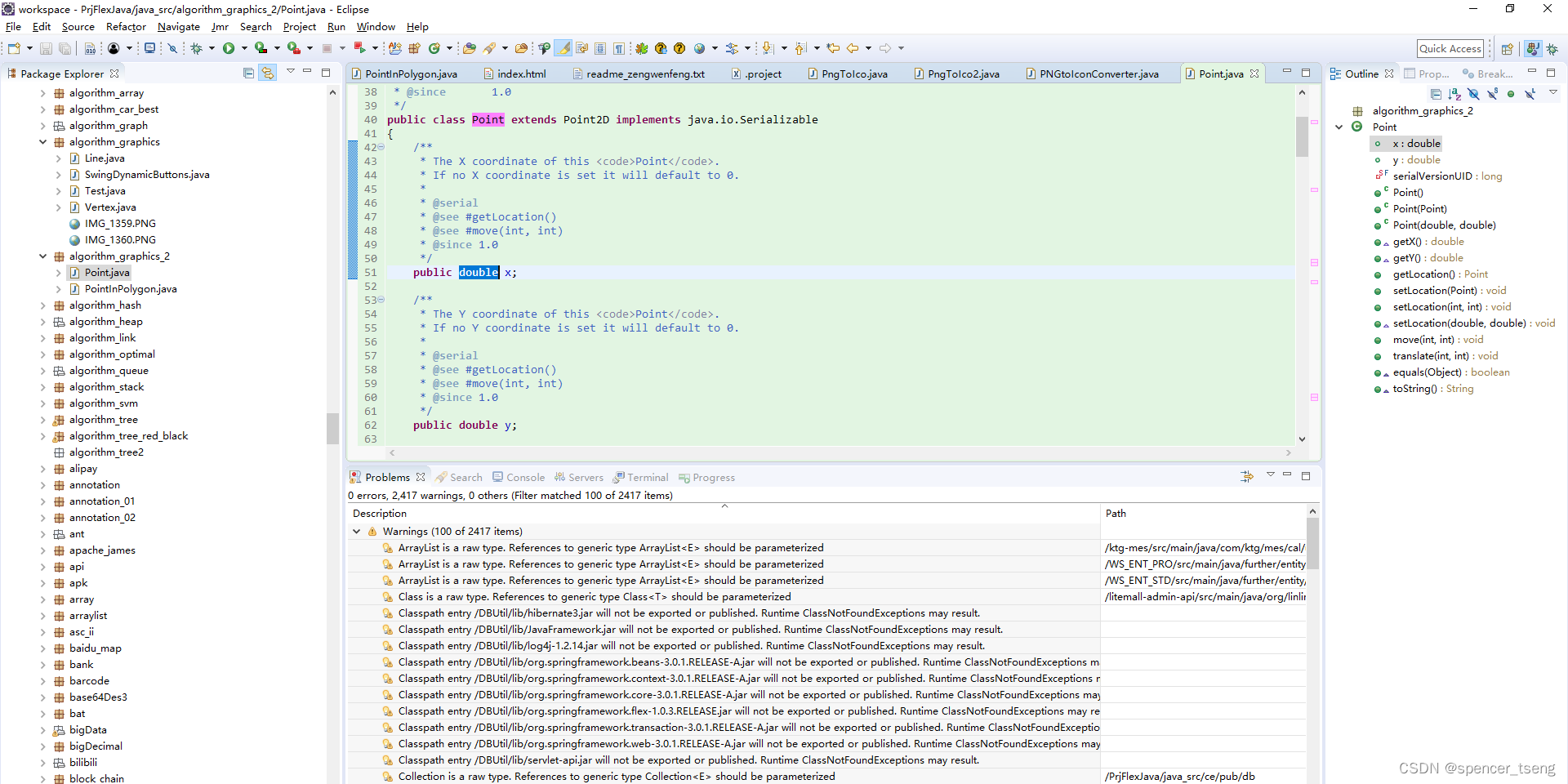 Point.java_the x coordinate of the newly constructed-CSDN博客