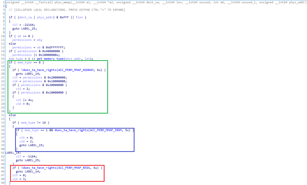 phys mmap处理程序:
