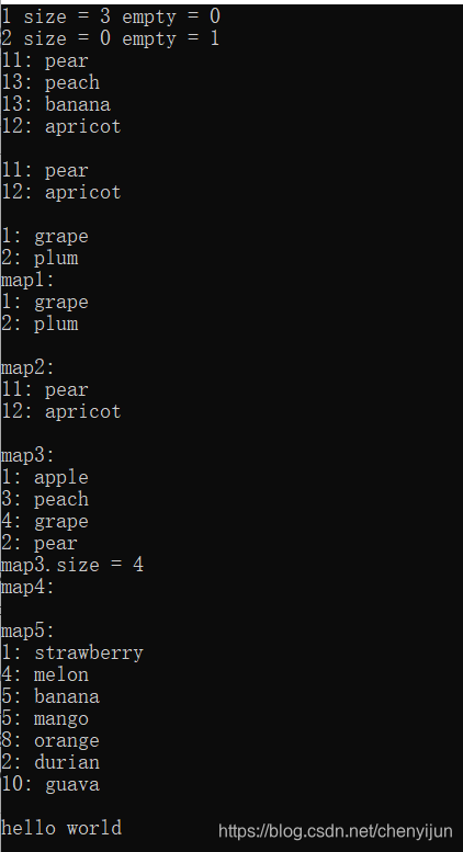 unordered_multimap学习之修改操作clear,erase,swap,extract,merge_c#multimap 修改了 ...