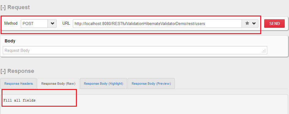 RESTEasy bean validation using hibernate validator