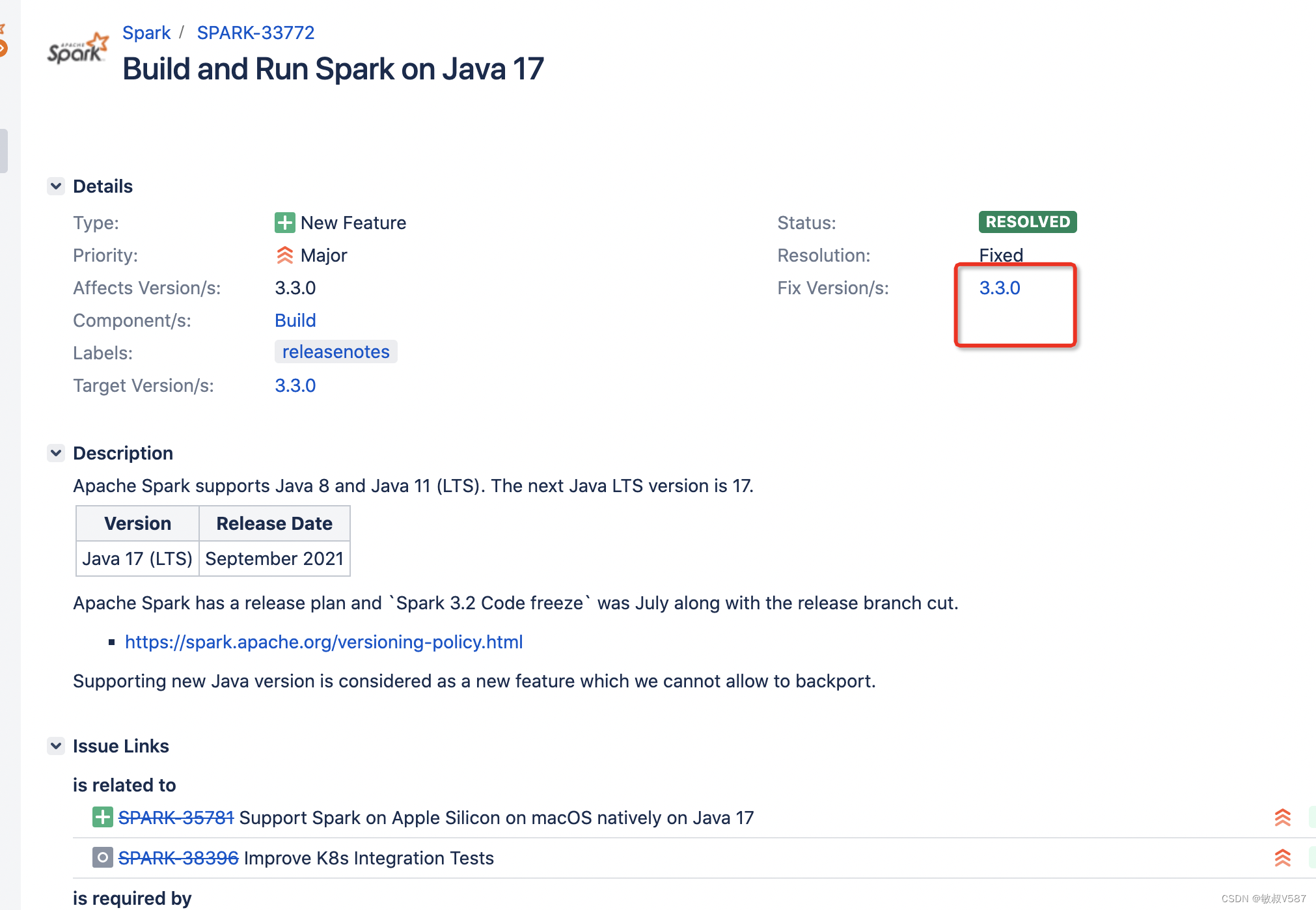 Spark 3.5.1 升级 Java 17 异常 cannot access class sun.nio.ch.DirectBuffer ...