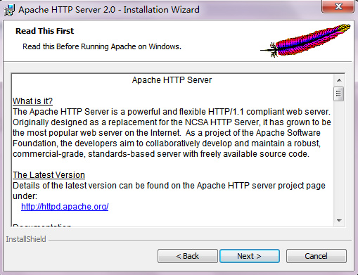Windows下Apache <wbr>2.0安装与配置详细图解