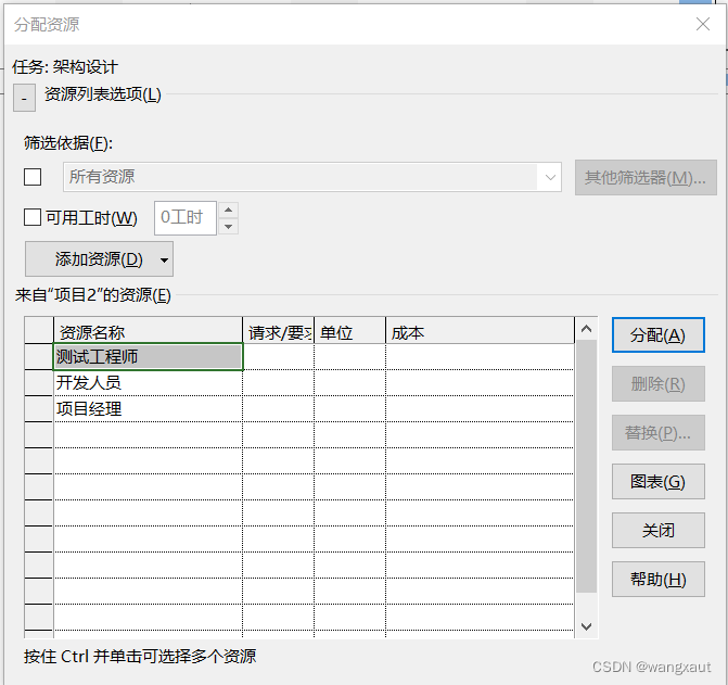 Project 2021实操学习笔记-分配资源3_与应用project软件构建资源分配视图和资源库-CSDN博客