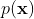 p(\mathbf x)