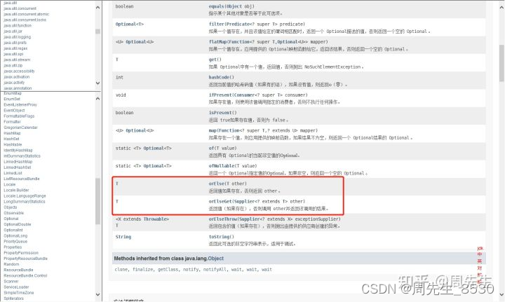 JDK1.8 Optional类取值方法orElse与orElseGet方法比较_first.orelseget-CSDN博客