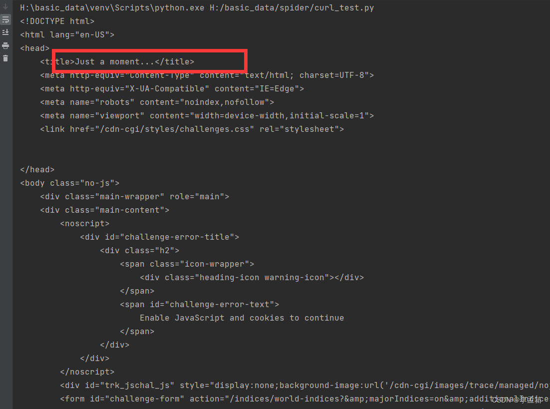 不逆向解决5s盾之cloudscraper-CSDN博客