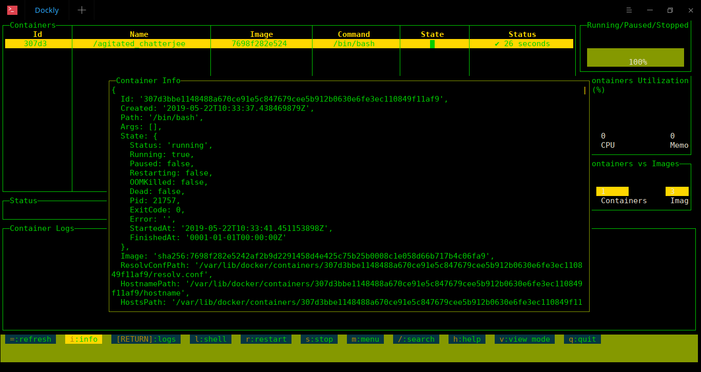 如何安装 Dockly 以及如何从命令行管理 Docker 容器如何安装 Dockly 以及如何从命令行管理 Docker 容器
