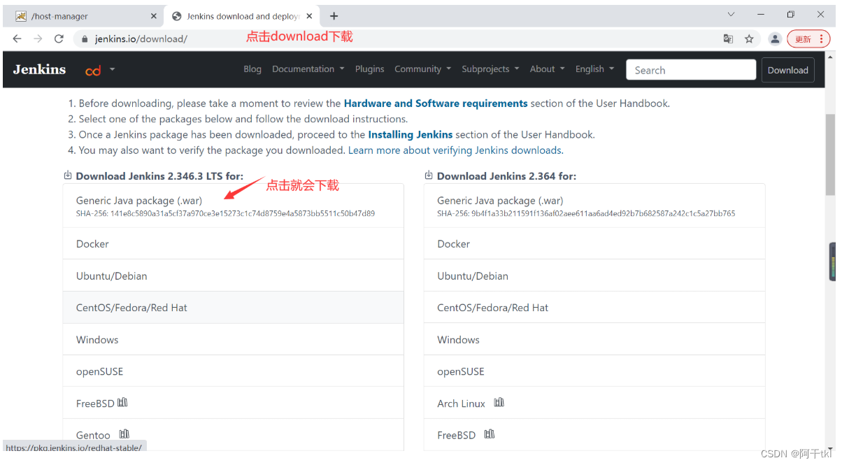 Jenkins_jenkins打包sha码-CSDN博客