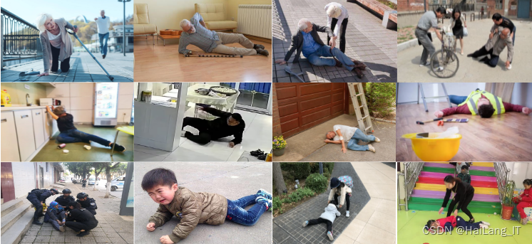 毕业设计选题-基于深度学习的护理对象跌倒人物目标检测算法系统 YOLO python 卷积神经网络 人工智能