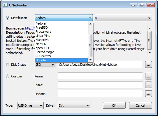 Linux网络操作系统安装工具UNetbootinLinux网络操作系统安装工具UNetbootin