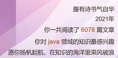 2021年「博客之星」参赛博主：java_wxid