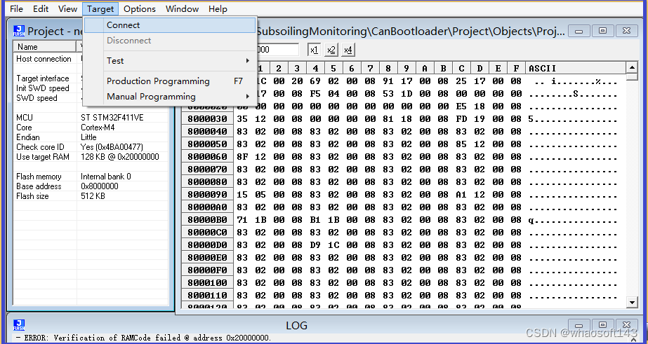 嵌入式※~STM32芯片写保护/解除写保护的方法插图17 嵌入式※~STM32芯片写保护/解除写保护的方法