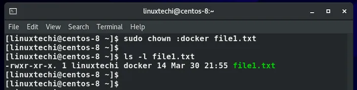 Changing-group-owner-chown-linux-command