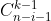 C_{n-i-1}^{k-1}