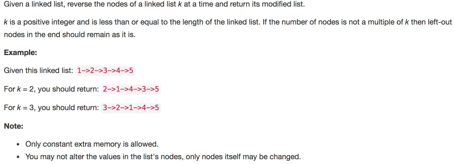Reverse Nodes in k-Group