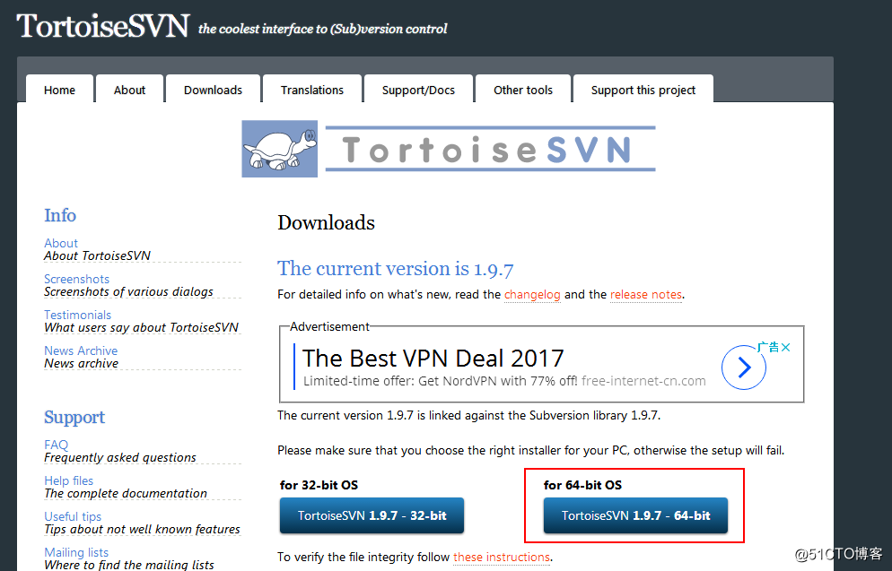 SVN的部署和仓库的备份及WIN7客户端测试