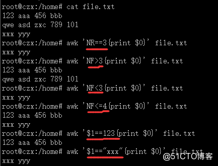 Linux常用命令——awk