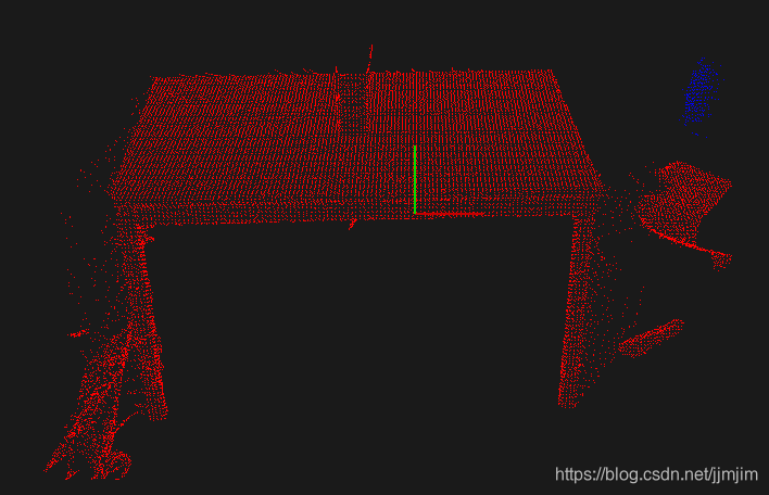 EuclideanClusterExtraction result