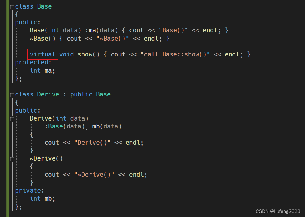 219-C++继承与多态(虚析构函数)_c++ 继承是派生类需要析构函数需要设置成虚函数吗-CSDN博客