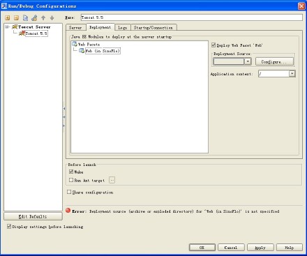 IntelliJ <wbr>IDEA <wbr>7.0整合Tomcat配置