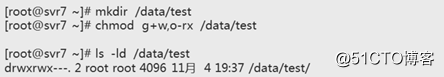 Linux 文档的权限和归属