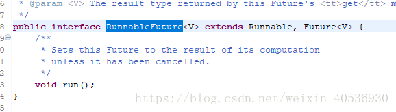 FutureTask实现的接口