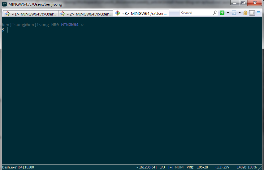 ConEmu + Git Bash