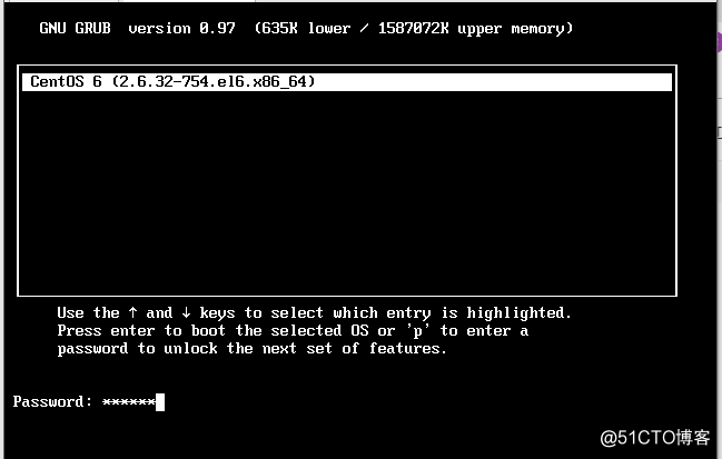 centos6，7grub防止其他用户通过单用户系统破解root密码