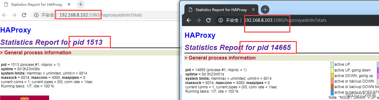 keepalived(双主模式)+haproxy+mysql_slave