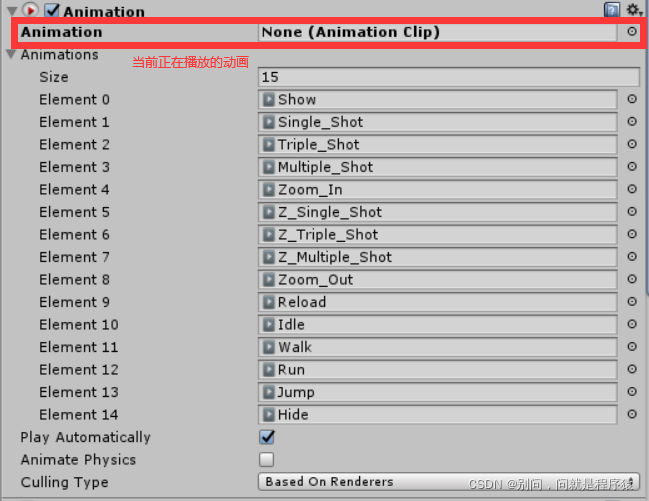 Unity(Animation和Animator)_unity animation rewind-CSDN博客