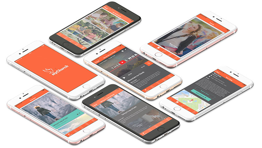 在iPhone上运行的Ionic社交应用