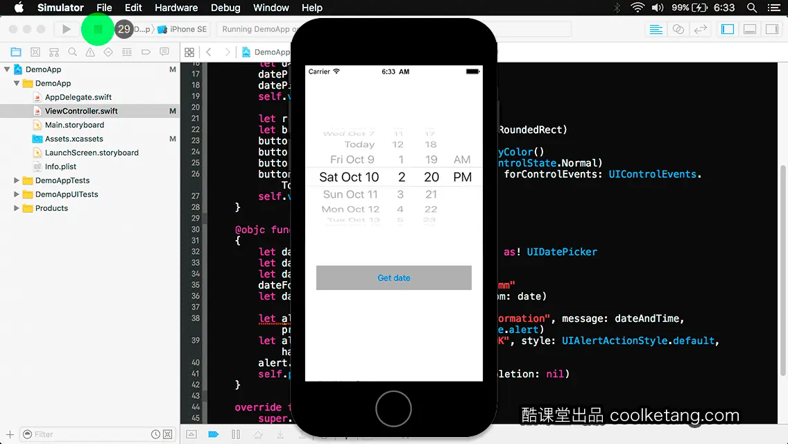 互动教程 for Xcode9 & Swift4-酷课堂