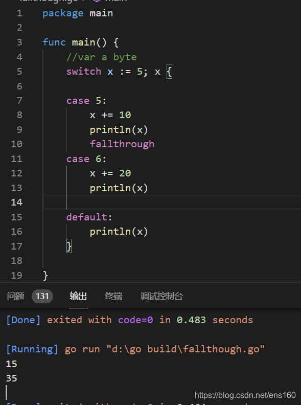 case 语句fallthrouht执行跳转_case fallthrough-CSDN博客