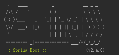 SpringBoot启动图案