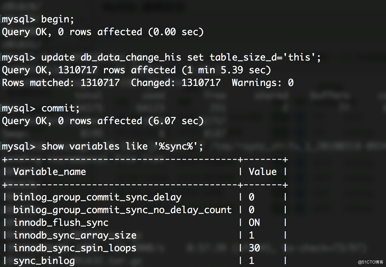 MySQL binlog