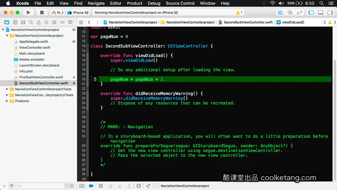 互动教程 for Xcode9 & Swift4-酷课堂