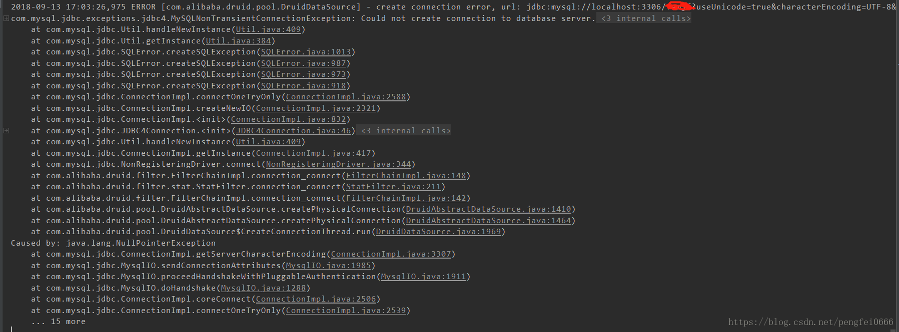 mysql 8.0.11 数据库连接报 Could not create connection to database server问题解决 ...