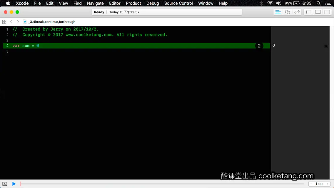 Swift4互动教程