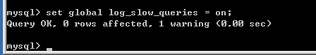 mysql查看慢查询、分析执行SQL的效率