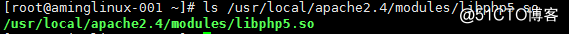 apache与PHP结合，apache默认虚拟机