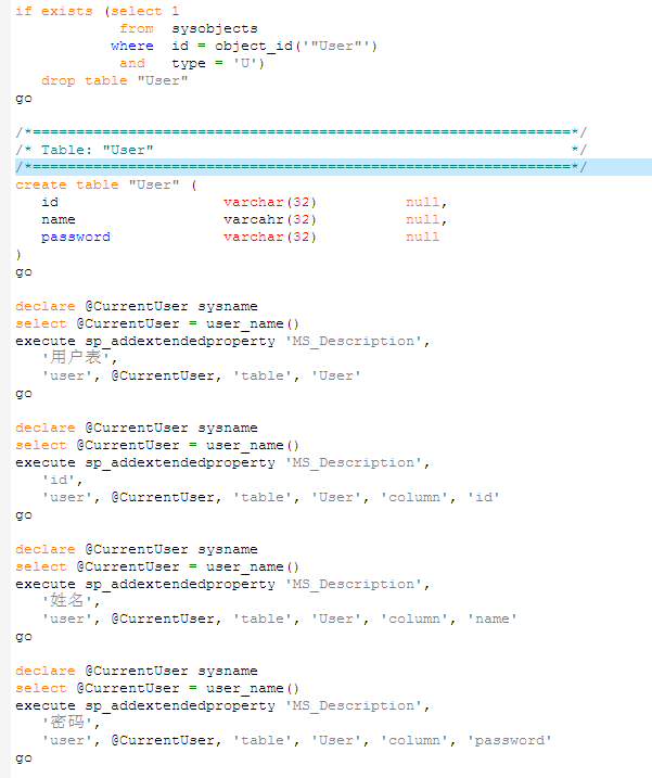 PowerDesigner生成注释以及对应数据库的sql语句 - 小钳子 - 我的博客