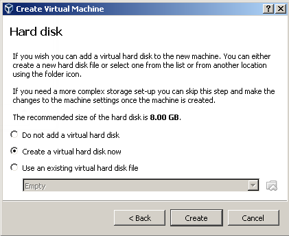 Set Hard Disk