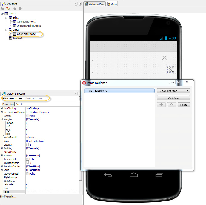 Delphi <wbr>XE5 <wbr>给Edit增加自定义按钮