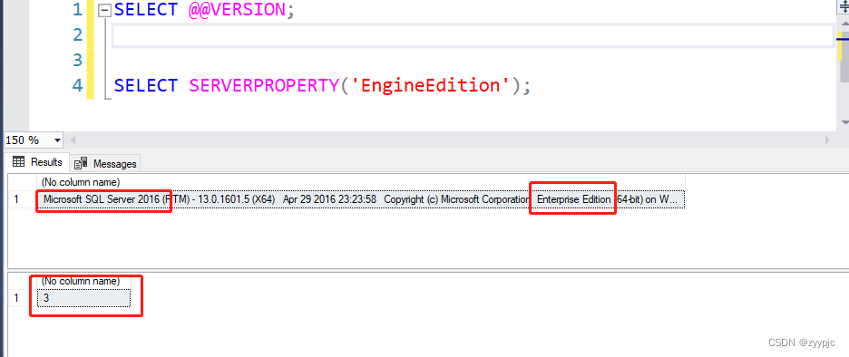 使用SERVERPROPERTY查看Azure SQL部署版本_serverproperty('engineedition')-CSDN博客