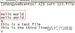 Linux文件查看命令之sort